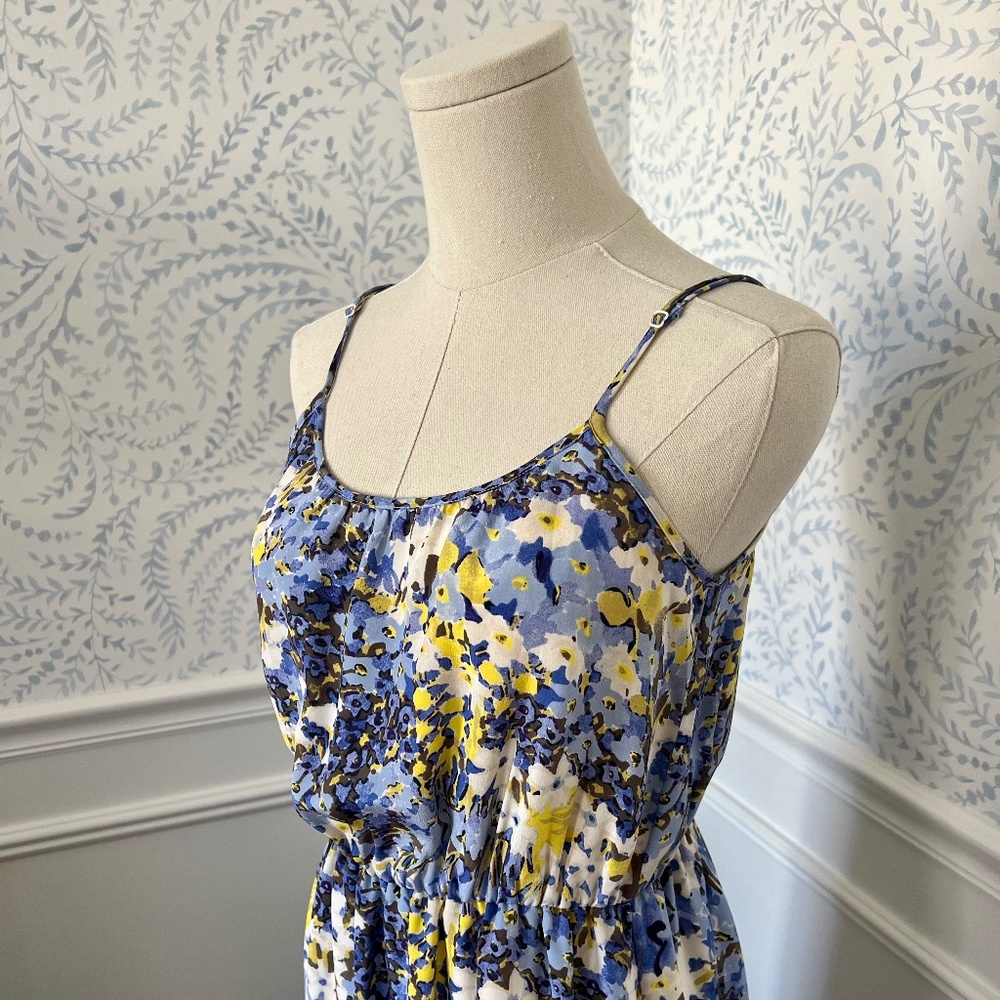 Banana Republic Silk Maxi Dress
